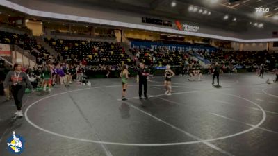 115 lbs Champ. Round 2 - Delaney Locke, Basehor-Linwood HS vs Kali Poe, Solon