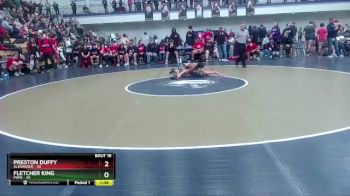 126 lbs 2nd Wrestleback (16 Team) - Preston Duffy, Alexander vs Fletcher King, Pope