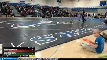 106 lbs Quarterfinal - Louis Prouty, Apple Valley vs Landen Lorch, Blaine