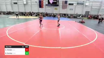 106 lbs Quarterfinal - Donovan Mckee, Gold Rush vs Ben Dunlap, Team Alaska