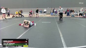 72 lbs Round 9 (10 Team) - Owen Macoff, Terps Xpress vs Taylor Tarrant, Hanover Hawkeye