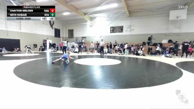 76 lbs Cons. Semi - Chayton Nielsen, Spring Hills Wrestling vs Seth Sobaje, The Empire