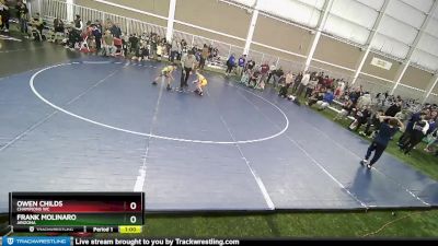 53 lbs Cons. Round 2 - Owen Childs, Champions WC vs Frank Molinaro, Arizona