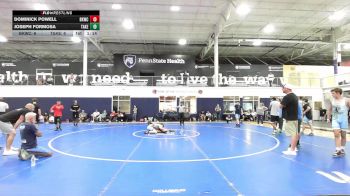 115 lbs Rr Rnd 1 - Dominick Powell, Blue Knights Alpha vs Joseph Formosa, Takedown Sports - HSC