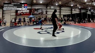 86 kg Cons. Round 3 - James Conway, Diplomat Wrestling Club vs Zahir McLean-Felix, Spartan Combat RTC/ Titan Mercury Wrestling Club (TMWC)