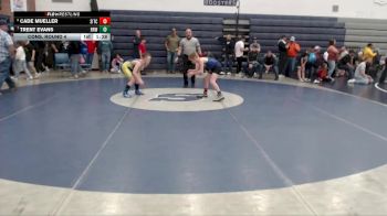 90 lbs Cons. Round 4 - Trent Evans, Raft River Wrestling vs Cade Mueller, Southern Idaho Training Center