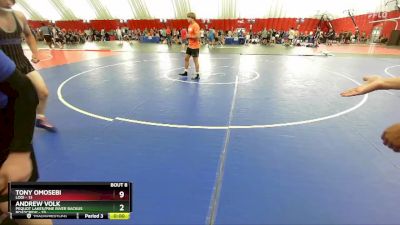 175 lbs Round 3 (6 Team) - Joseph Lendway, Pequot Lakes/Pine River Backus Roadcrew vs Walker Sievers, Lodi