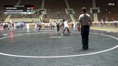 6A 285 lbs 5th Place Match - Cornelius Chaverst, Mcadory vs Victor Davis, Percy Julian