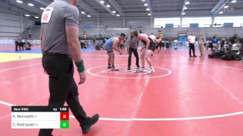 285 lbs Semifinal - Kaz Morosetti, RI vs Caleb Rodriguez, PA