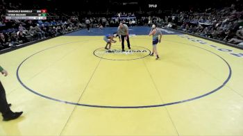 I-103 lbs 1st Place Match - Marcarlo Mannello, Briarcliff/Byram Hills/Valhalla/Westlake vs Ayden Delgado, Division