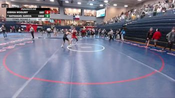 132 lbs Cons. Round 3 - Nathanael Garcia, Klein Oak vs Joshua Woolsey, Conroe Caney Creek