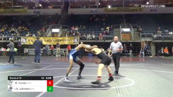 157 lbs Prelims - Brandon Turner, Grand Valley State University vs Kimani Johnson, Grays Harbor College