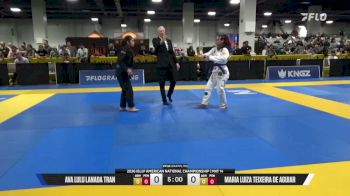 Ava Lulu Lanada Tran vs Maria Luiza Teixeira De Aguiar 2026 American National IBJJF Jiu-Jitsu Championship
