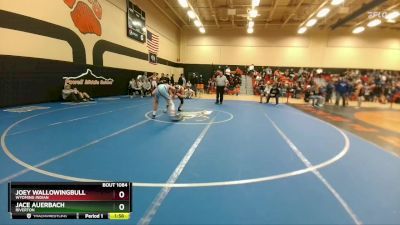 144E Round 1 - Jace Auerbach, Riverton vs Joey Wallowingbull, Wyoming Indian