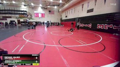 113 lbs Round 2 (4 Team) - Michael Valdez, Rock Canyon vs Joshua Leverett, Mountain Range