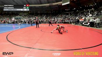 55 lbs Consolation - Ashe Padilla, Juggernaut Wrestling Club vs Cole Urioste, Team Donahoe