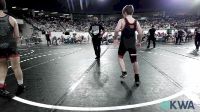 90 lbs Round Of 32 - Able Sanchez, Aztec Grappling Academy vs Tucker Piersol, Claremore Wrestling Club