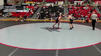 285 lbs Quarterfinal - Torin Forsyth, Central Missouri vs Jake Fernandez, SIU Edwardsville
