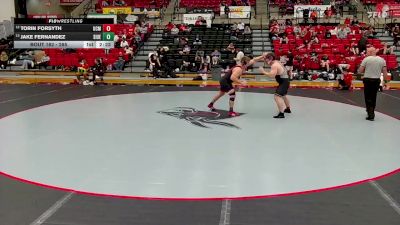 285 lbs Quarterfinal - Torin Forsyth, Central Missouri vs Jake Fernandez, SIU Edwardsville