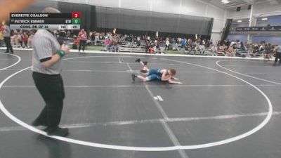 113 lbs Cons. Rd Of 32 - Patrick Emmer, Best Trained Wrestling vs Everette Coalson