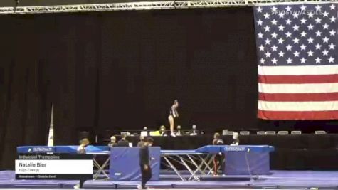 Natalie Bier - Individual Trampoline, High Energy - 2021 USA Gymnastics Championships