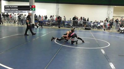 90 lbs Consi Of 16 #1 - Luke Pluchino, NJ vs Kaden Joustra, IL