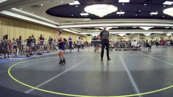 85 lbs Quarterfinal - Roman Ayala, The Valley WC vs Luca Kling, Unattached