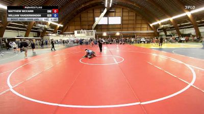 160B lbs 5th Place - Matthew Mccann, Edge Wrestling Club vs William Vanderminden, Glens Falls