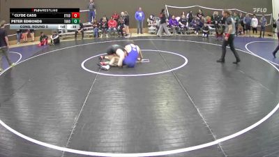 120 lbs Cons. Round 5 - Peter Edmonds, Tahoma vs Clyde Cass, Battle Ground