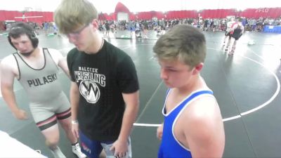 184-189 lbs Round 2 - Riley Becker, Brainerd vs Brock Wiedeman, Pulaski