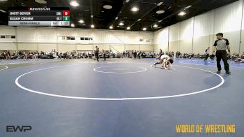 100 lbs Semifinal - Jhett Boyer, Shelton Wrestling Academy 14U vs Elijah Crumm, OK Elite 14U 2