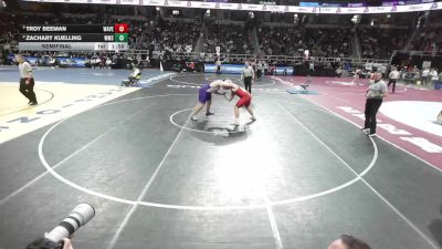 II-285 lbs Semifinal - Troy Beeman, Waverly vs Zachary Kuelling, Williamson/Marion/Sodus