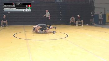 113 lbs Consi Of 8 #1 - Frankie Yang, Boiling Springs vs Delson Recker, Carolina Forest