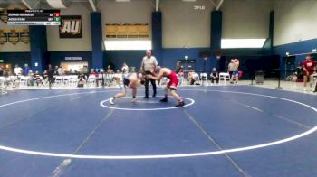 165 lbs Cons. Round 4 - Suhaib Hatamleh, Belmont Abbey vs Aiden Ryan, Noke Wrestling RTC