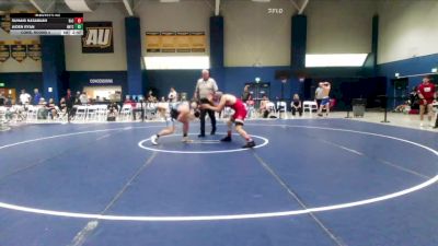165 lbs Cons. Round 4 - Suhaib Hatamleh, Belmont Abbey vs Aiden Ryan, Noke Wrestling RTC