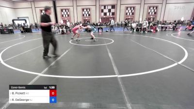 138 lbs Consolation - Brooklyn Pickett, Md vs Ryan DeGeorge, Nj