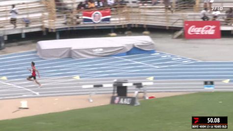 Youth Boys' 400m, Semi-Finals 7 - Age 15-16