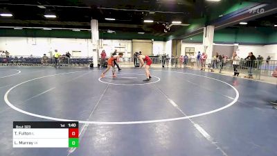 150 lbs Consi Of 16 #1 - Thomas Fulton, IL vs Luke Murray, VA