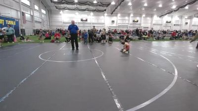 48 lbs Round 5 (8 Team) - Axel Leal, Eastwood Eagles WC vs Cole Stover, Donahue WA