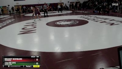 184 lbs Semifinal - Brandt Bombard, Augsburg vs Colter Bye, Upper Iowa