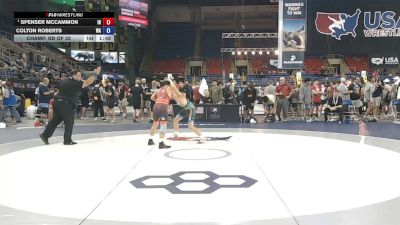 120 lbs Champ. Rd Of 32 - Spenser McCammon, Indiana vs Colton Roberts, Washington