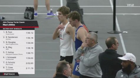 Men's 800m, Finals 11