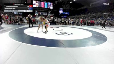 157 lbs Champ. Rd Of 64 - Demian Garcia, CA vs Hudson Babb, IL