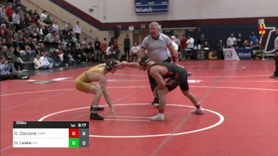 133 lbs Rr Rnd 1 - Dom Zaccone, Campbell vs Hunter Leake, Cal Baptist