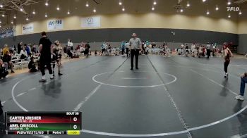 72 lbs Round 8 (10 Team) - Abel Driscoll, Reaper WC vs Carter Krisher, Warriors WC