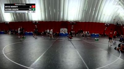 165 lbs Quarters & Wb (16 Team) - Bryce BENNETT, Savannah-Maysville A vs Kayden Crispin, Waukee Warriors