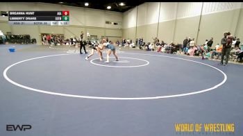 130 lbs Rr Rnd 4 - Breanna Hunt, Aztec Lady Warriors vs Libberty Drake, SOTM OK 7-12 1