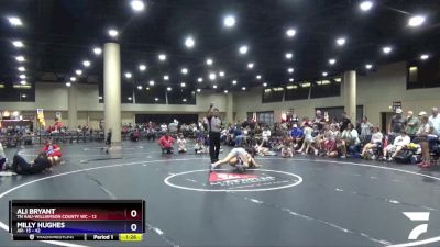 140 lbs Round 4 (6 Team) - Ali Bryant, TN AAU-Williamson County WC vs Milly Hughes, AR- 15