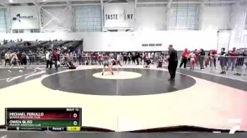 81 lbs Champ. Round 1 - Michael Ferullo, Quaker Wrestling Club vs Owen Bliss, Pioneer Wrestling Club