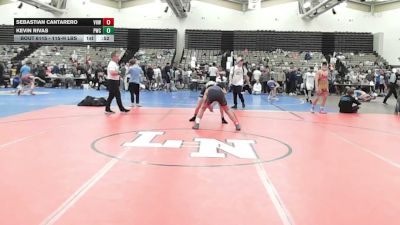 115-H lbs Consi Of 8 #2 - Sebastian Cantarero, Vougar's Honors Wrestling vs Kevin Rivas, Prime Wrestling Club